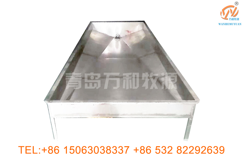 Stainless steel Draining blood groove